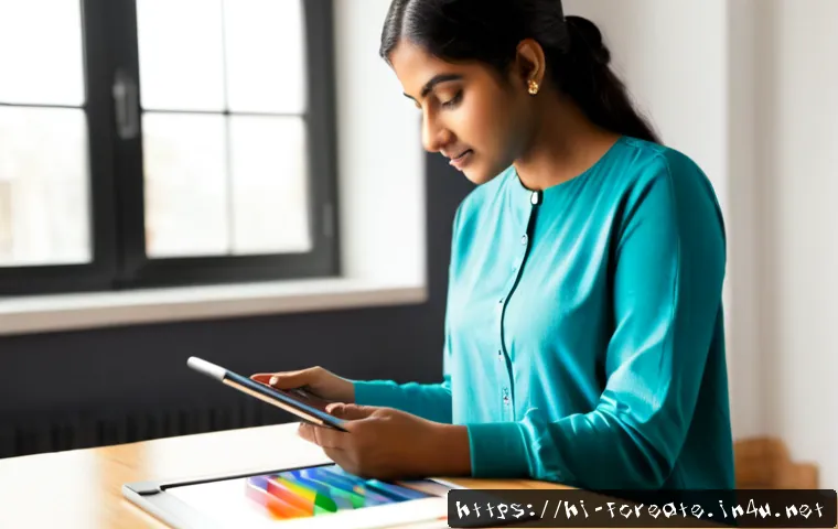 Home 17 증강 현실 AR 콘텐츠 창작 - Photorealistic Indian AR content creator in a bright modern studio, wearing casual modest clothing a...